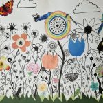 6c Tusche und Collage von Lena (SJ 2024_25)