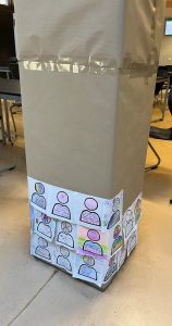 Der Anfang ist getan, Icons der Klasse 5b nach der 2. Stunde...