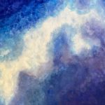 8a Wolken, Gouache von Victoria (2025_26)