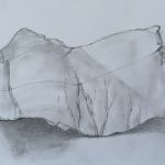 K1 Papierrest, Bleistiftskizze von Jolanda (SJ 2025_26)