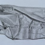 K1 Papierrest, Bleistiftskizze von Maren (SJ 2025_26)