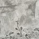 K1 Nah und fern, Bleistiftzeichnng von Kira (SJ 2024_25)