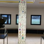 Nach einer Woche ist die erste Säule fertig