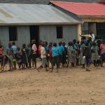 Schlange für Wasser