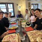 Flammkuchen zum Déjeuner