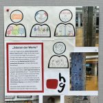 Unser Plakat in der Ausstellung der Preisverleihung