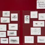 Zeichnen mit Bleistift, Mund und Auge